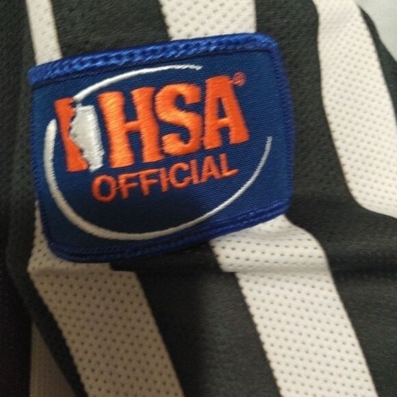 Referee Basketball Shirt * Size Xl OFFICIAL +POS * V-neck Isha Official - Picture 4 of 7